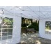 GAZEBO TENDA Pieghevole 6x3 BIANCO Pvc - COMPLETA LATERALI E BORSONE